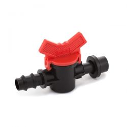 Кран- старт для трубки 16 мм з резинкою  PS