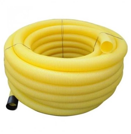  Труба дренажна 100 жовта 360°