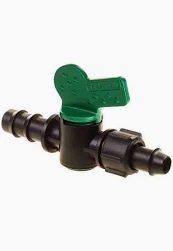 Кран старт  для трубки 16 мм з гумкою Irtech