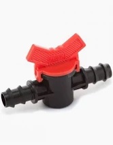 Кран з'єднувальний  для трубки  16 мм PS