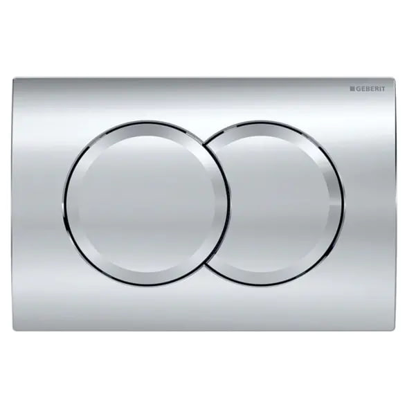 Клавіша подвійного зливу,пластик,хром DELTA01