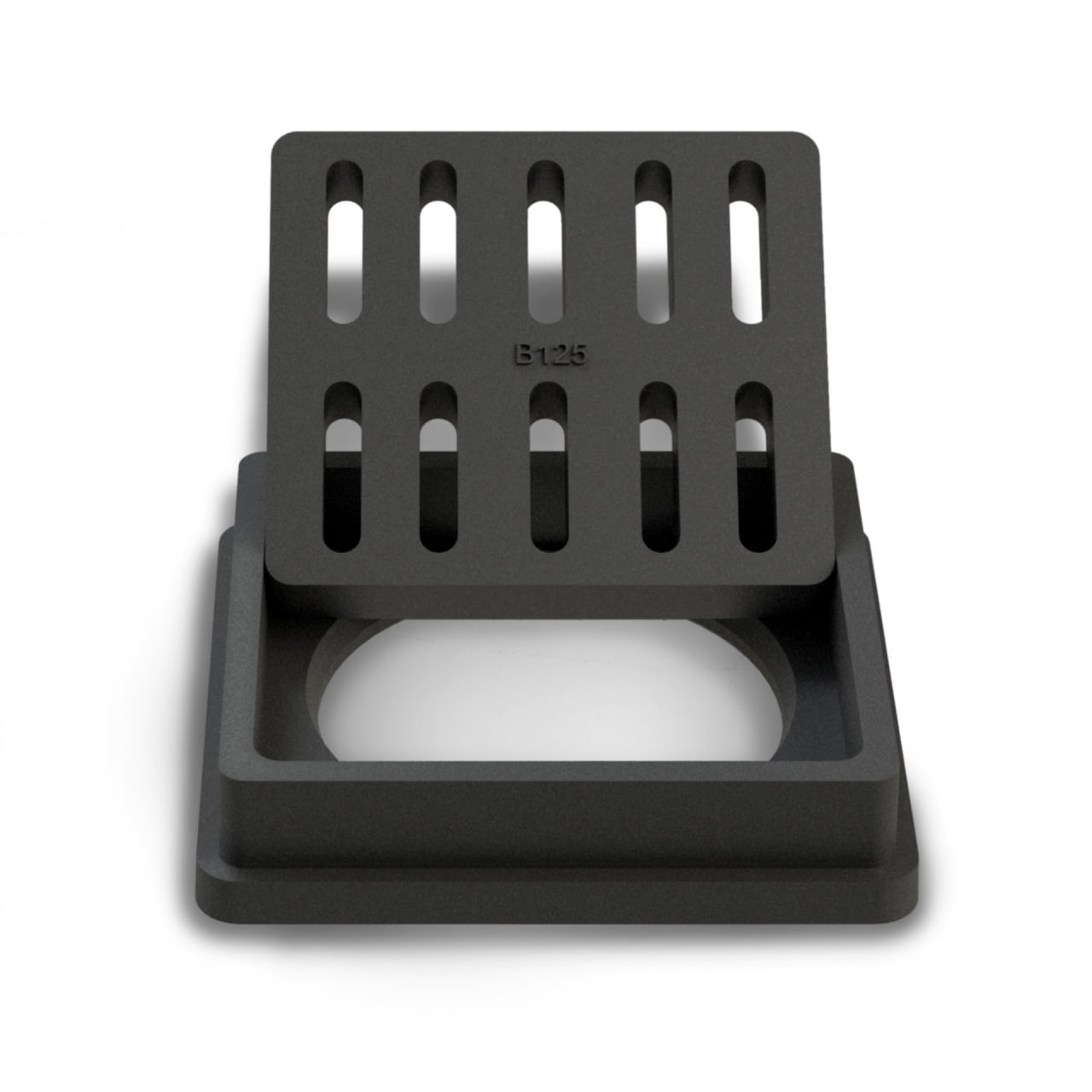 Дощоприймач полімерпіщаний 400 ммХ 450 мм d-370 мм.