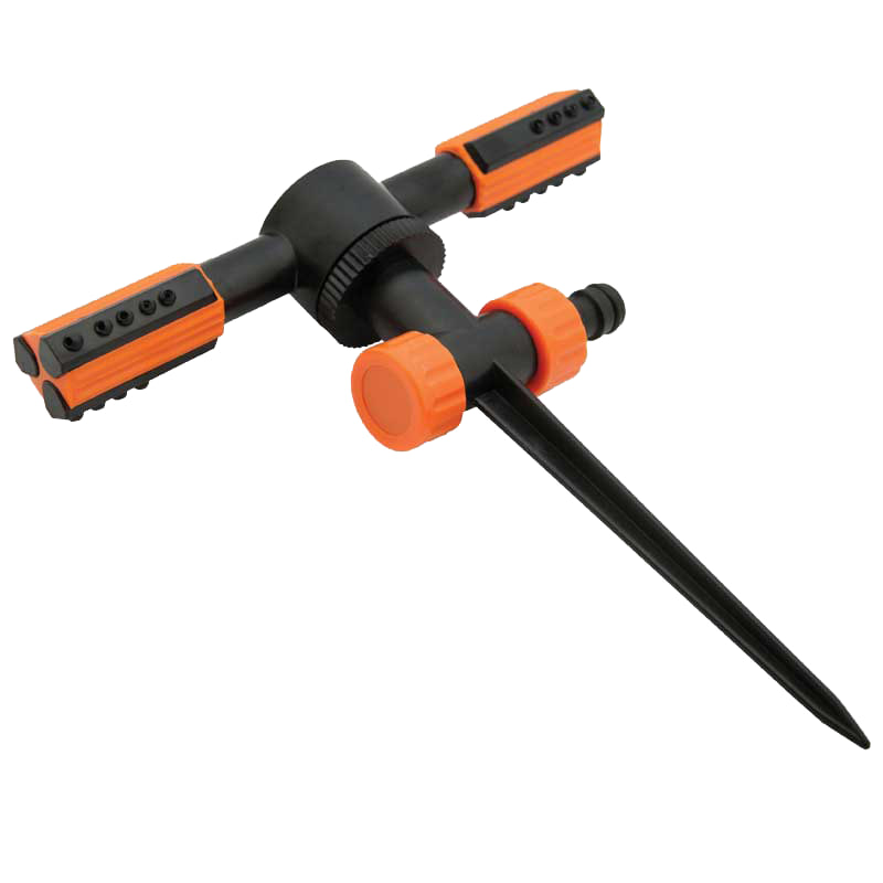 Зрошувач 2-х рожковий на пласт.ножці