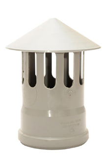 Комінек (грибок) Інсталпласт 110 зовнішній сірий