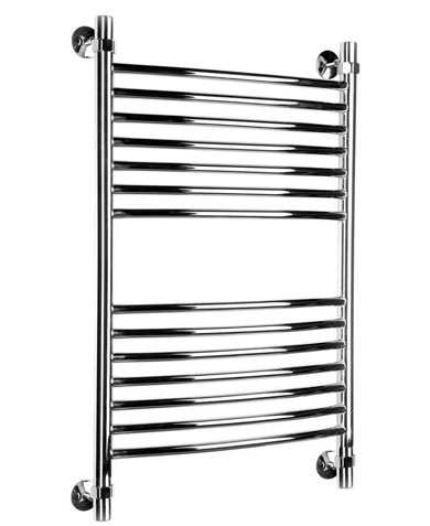 Кран для рушникосушки BLACK SOLOMON кут верх 1/2